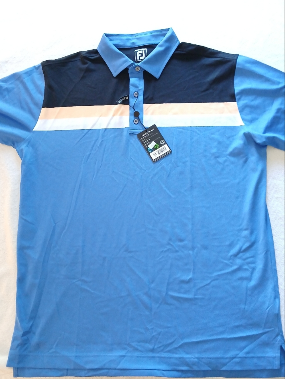 NWT Sz.XXL Mens Footjoy Short Sleeve Polo